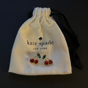 Kate Spade cherry stud earrings
